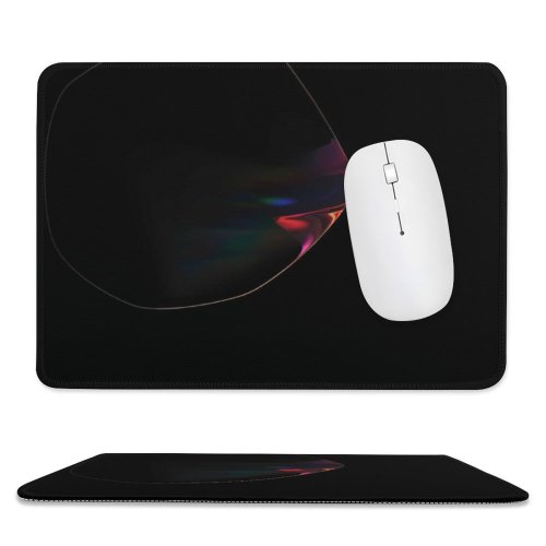 yanfind The Mouse Pad Abstract Dark Galaxy Note Bubble Android Pattern Design Stitched Edges Suitable for home office game