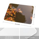 yanfind The Mouse Pad Free Pictures Birds Plant Maple Tree Images Leaf Pattern Design Stitched Edges Suitable for home office game
