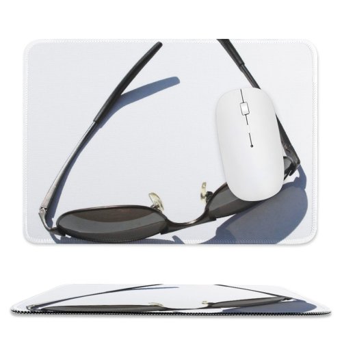 yanfind The Mouse Pad Fashion Optics Eye Protective Imagine Light Classic Optician Care Eyewear Transparent Accessory Pattern Design Stitched Edges Suitable for home office game