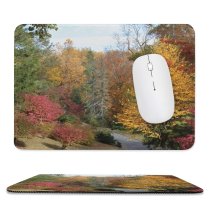 yanfind The Mouse Pad Abies Tree Domain Plant Leaf Fir Public Outdoors Maple Wallpapers Road Pattern Design Stitched Edges Suitable for home office game