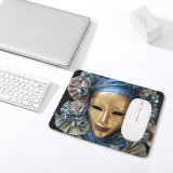 yanfind The Mouse Pad Venice Italy Sculpture Statue Art Headgear Carving Stone Mythology Pattern Design Stitched Edges Suitable for home office game