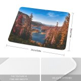 yanfind The Mouse Pad Mathilda Khoo Yosemite National Park River Forest Autumn Scenery Landscape Trees Valley Pattern Design Stitched Edges Suitable for home office game