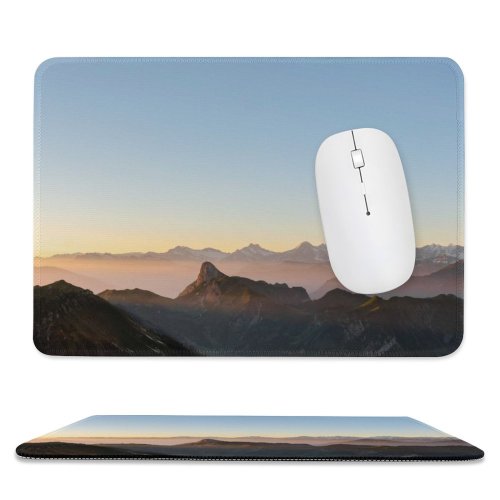 yanfind The Mouse Pad Landscape Peak Sunrise Building Countryside Housing Activities Wallpapers Pictures Outdoors Free Pattern Design Stitched Edges Suitable for home office game
