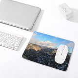 yanfind The Mouse Pad Landscape Peak Wilderness Slope Pictures Cloud Outdoors Stock Cumulus Free Range Pattern Design Stitched Edges Suitable for home office game