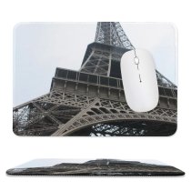 yanfind The Mouse Pad Building City Paris Iron France Monument Sky Eiffel Tree Tower Eiffeltower Tower Pattern Design Stitched Edges Suitable for home office game