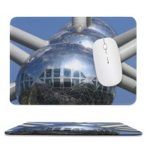 yanfind The Mouse Pad Engineering Brussels Aircraft Building Monument Belgium Atom Sky Engine Vehicle Architecture Steel Pattern Design Stitched Edges Suitable for home office game