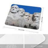 yanfind The Mouse Pad Collins Mount Rushmore Presidents Dakota Hills Sky George Washington Thomas Jefferson Theodore Pattern Design Stitched Edges Suitable for home office game