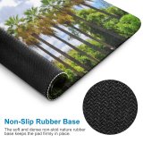yanfind The Mouse Pad Elaeis Speciosa Sky National Athens Woody Greece Vegetation Sky Plant High Tropics Pattern Design Stitched Edges Suitable for home office game