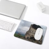 yanfind The Mouse Pad Building History Medieval Sky Ancient Historic Architecture Ruins Rock Archaeological Architecture History Pattern Design Stitched Edges Suitable for home office game