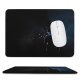 yanfind The Mouse Pad Backlit Darkness Fog Dark Lights Colours Guy Mist Hoodie Foggy Purge Cap Pattern Design Stitched Edges Suitable for home office game