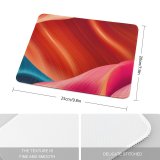 yanfind The Mouse Pad Abstract ColorOS Android Pattern Design Stitched Edges Suitable for home office game