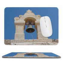 yanfind The Mouse Pad Building Old Plakias Sky Tower Sun Church History Greece Arch Sea Sky Pattern Design Stitched Edges Suitable for home office game