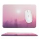 yanfind The Mouse Pad Meiying Ng Cityscape Urban Foggy Sunrise Skyscrapers Pattern Design Stitched Edges Suitable for home office game