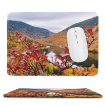 yanfind The Mouse Pad Scenery Artists Nh Tree Bluff Mountain Plant Leaf Franconia Free Stock Pattern Design Stitched Edges Suitable for home office game