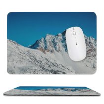 yanfind The Mouse Pad Landscape Peak Activities Slope Leisure Pictures Outdoors Snow Stew Dish Glacier Avalanche Pattern Design Stitched Edges Suitable for home office game