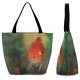 Yanfind Shopping Bag for Ladies Goldfish Fish Pet Fishie Aquarium Fisheye Blinkie Marine Biology Organism Feeder Underwater Reusable Multipurpose Heavy Duty Grocery Bag for Outdoors.