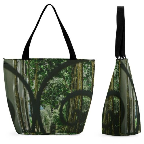 Yanfind Shopping Bag for Ladies Garden Outdoors Arbour Plant Summer Tropical Porch Reusable Multipurpose Heavy Duty Grocery Bag for Outdoors.