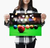 yanfind A3| Pool Table Poster Size A3 Snooker Pub Sports Poster