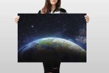 yanfind A1 | Earth from Space Poster Art Print 60 x 90cm 180gsm World Planet