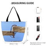 Yanfind Shopping Bag for Ladies Join Wood Wire Old Sky Tree Branch Plant Reusable Multipurpose Heavy Duty Grocery Bag for Outdoors.