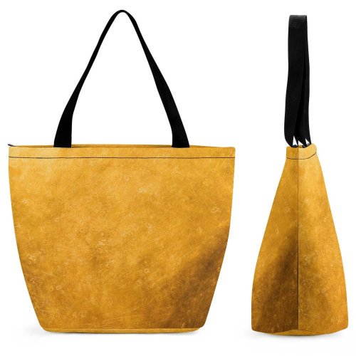 Yanfind Shopping Bag for Ladies Gold Golden Metal Metallic Texture Scratches Rich Wealth Wealthy Aurum Reusable Multipurpose Heavy Duty Grocery Bag for Outdoors.