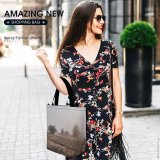 Yanfind Shopping Bag for Ladies Fog Outdoors Mist Bulgaria Drugan P Pro Smartphonephotography Autumn Countryside Plant Reusable Multipurpose Heavy Duty Grocery Bag for Outdoors.