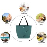 Yanfind Shopping Bag for Ladies Above Drone From Transportation Sea System Ocean Bird's Watercrafts Aerial Shot Reusable Multipurpose Heavy Duty Grocery Bag for Outdoors.