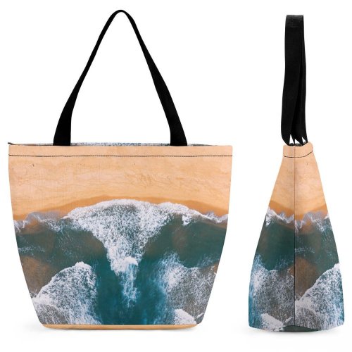 Yanfind Shopping Bag for Ladies Outdoors Snow Dover Rd Wamberal Nsw Australia Grey Mavic Reusable Multipurpose Heavy Duty Grocery Bag for Outdoors.