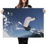 yanfind A1 | Skiing Snow Wall Art Poster Print 60 x 90cm 180gsm Living Room Decor