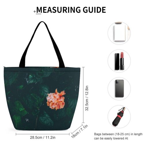 Yanfind Shopping Bag for Ladies Flower Plant Coral Reef Ocean Outdoors Sea Marco Island United Reusable Multipurpose Heavy Duty Grocery Bag for Outdoors.