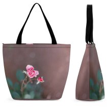 Yanfind Shopping Bag for Ladies Flower Rose Plant Morocco Marrakech Petal Petali Bellezza Travel Marocco Reusable Multipurpose Heavy Duty Grocery Bag for Outdoors.