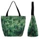 Yanfind Shopping Bag for Ladies Grass Plant Flora Tree Conifer Bush Vegetation Leaves Leaf Bokeh Petals Closeup Reusable Multipurpose Heavy Duty Grocery Bag for Outdoors.