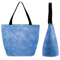 Yanfind Shopping Bag for Ladies Sky Cloud Daytime Azure Cobalt Atmosphere Electric Space Reusable Multipurpose Heavy Duty Grocery Bag for Outdoors.