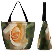 Yanfind Shopping Bag for Ladies Flowers Zen Wild Live Floral Plannt Elegance Elegant Beautiful Reusable Multipurpose Heavy Duty Grocery Bag for Outdoors.