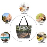 Yanfind Shopping Bag for Ladies Garden Outdoors Arbour Plant Tree Trunk Reusable Multipurpose Heavy Duty Grocery Bag for Outdoors.