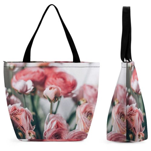 Yanfind Shopping Bag for Ladies Flower Plant Arrangement Bouquet Poultry Fowl Chicken Birds Arizona Сша Rose Reusable Multipurpose Heavy Duty Grocery Bag for Outdoors.