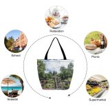 Yanfind Shopping Bag for Ladies Garden Outdoors Arbour Plant Flower Reusable Multipurpose Heavy Duty Grocery Bag for Outdoors.