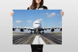 yanfind A1 | Airbus A380 Plane Poster Art Print 60 x 90cm 180gsm Aircraft Pilot