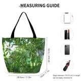Yanfind Shopping Bag for Ladies Plants Plant Flower Leaf Flowering Tree Larch Subshrub Parsley Family Heracleum (plant) Reusable Multipurpose Heavy Duty Grocery Bag for Outdoors.