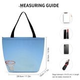 Yanfind Shopping Bag for Ladies Hoop Reusable Multipurpose Heavy Duty Grocery Bag for Outdoors.