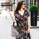 Yanfind Shopping Bag for Ladies Flower Plant Flora Lilac Butterfly Insect Invertebrate Wing Cherry Meditation Light Reusable Multipurpose Heavy Duty Grocery Bag for Outdoors.