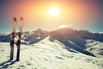 yanfind A1 | Ski Mountains Poster Art Print 60 x 90cm 180gsm Skiing Snow Winter