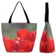 Yanfind Shopping Bag for Ladies Flowers Details Sunlight Closeups Petal Flower Macro Tulip Plant Spring Botany Reusable Multipurpose Heavy Duty Grocery Bag for Outdoors.
