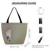Yanfind Shopping Bag for Ladies HQ Insect Invertebrate Grey Butterfly Photo Creative Commons Reusable Multipurpose Heavy Duty Grocery Bag for Outdoors.
