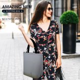 Yanfind Shopping Bag for Ladies Fog Outdoors Birds Mist Grey Reusable Multipurpose Heavy Duty Grocery Bag for Outdoors.