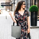 Yanfind Shopping Bag for Ladies Limerick Pennsylvania Lines Transmission Electricity Utility Wires Fog Clouds Foggy Reusable Multipurpose Heavy Duty Grocery Bag for Outdoors.