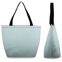 Yanfind Shopping Bag for Ladies Fog Grey Nelson Bc Ferry Lake Smog Vanish Wildfire Minimal Stock Reusable Multipurpose Heavy Duty Grocery Bag for Outdoors.