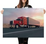 yanfind A1| Big Rig Mack Truck Poster Print Size 60 x 90cm Travel Poster