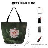 Yanfind Shopping Bag for Ladies Flower Rose Flora Plant Rundāle Palace Pilsrundāle Latvia Carnation Summer Garden Reusable Multipurpose Heavy Duty Grocery Bag for Outdoors.