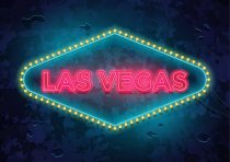 yanfind A3| Neon Las Vegas Signs Poster Size A3 Nevada USA America Poster